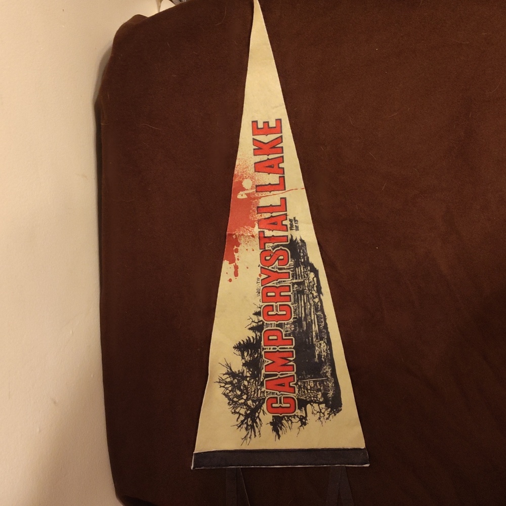 NWOT Friday the 13th Camp Crystal Lake Pendant